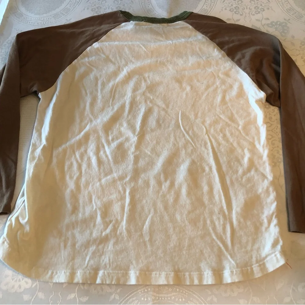 Zara Disney Mickey And Friends Boys Size 9 Long Sleeves Shirt Cream/Brown Top - Picture 12 of 12